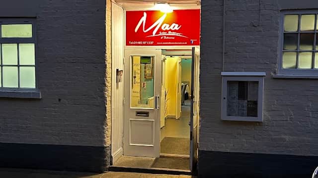 Dining at Maa Indian Restaurant in beverley