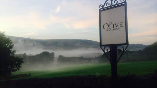 Dining at The Olive Branch in addingham