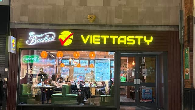 Dining at Viet Tasty in leeds