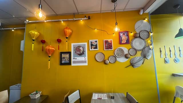 Dining at Viet baguette in halifax