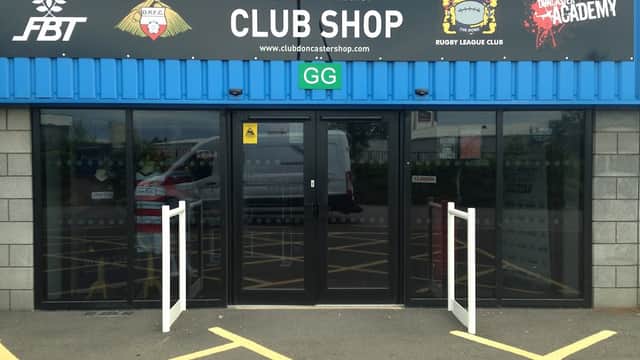 Doncaster Rovers Shop Stadium - Sports Shops in doncaster