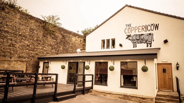 Dining at The Copper Cow in sowerby bridge
