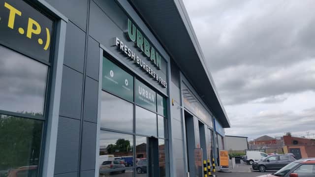 Dining at URBAN Fresh Burgers & Fries in rotherham