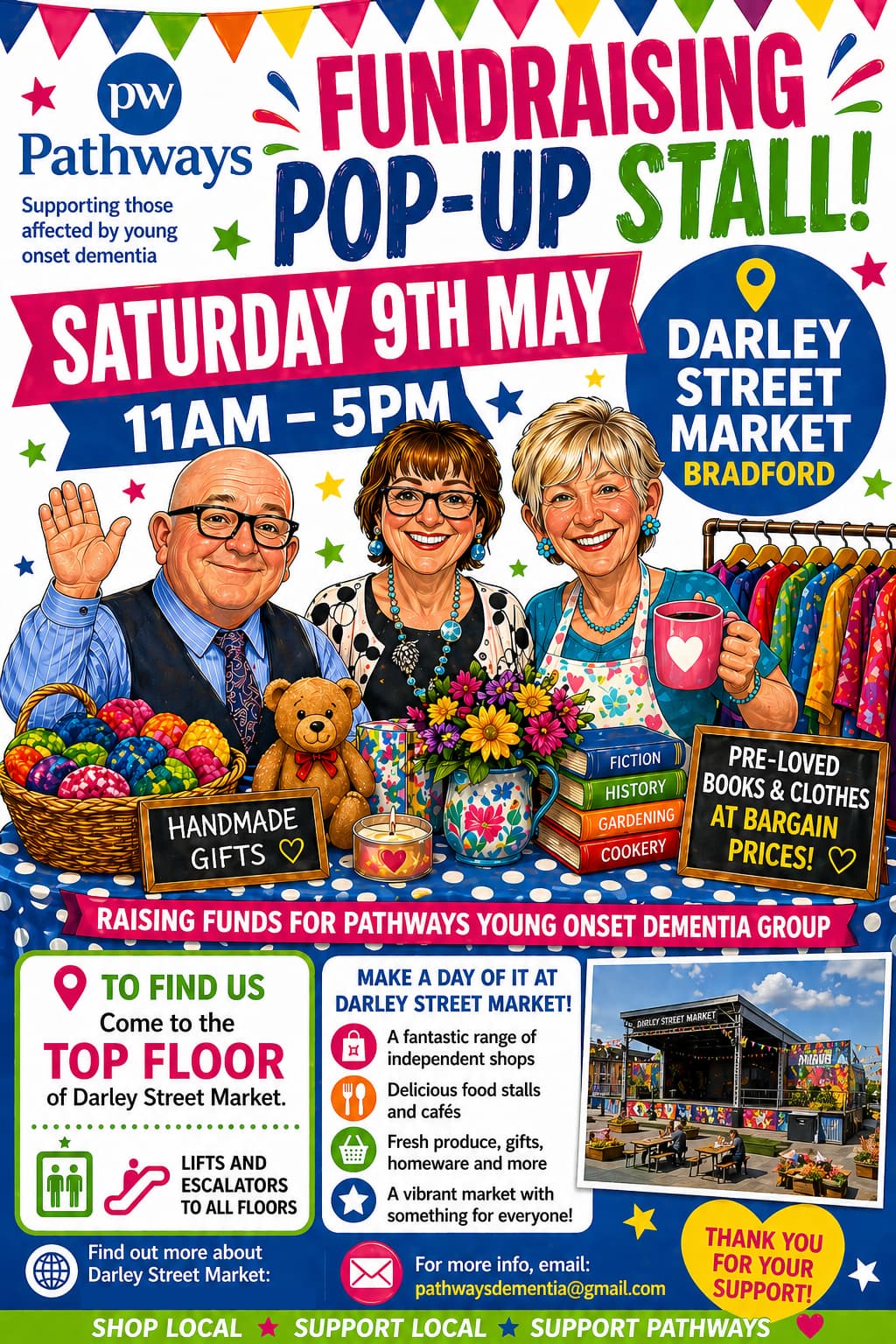 Pathways Fundraising Pop-up Stall