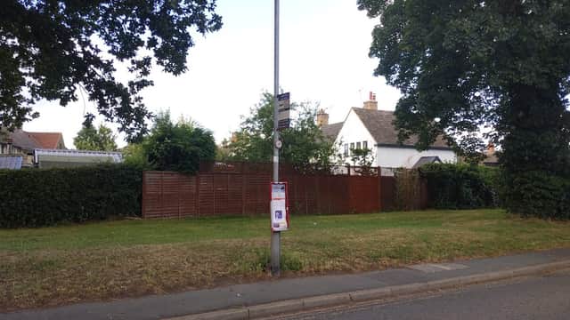 Bus Stop at First Avenue - Bus Stops in wetherby