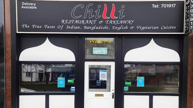 Dining at Chilli Restaurant in hull