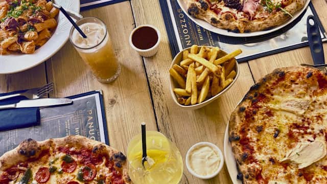 Dining at Panuozzos in middlesbrough