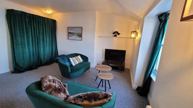 Accommodation at Sea view Penthouse flat 6 with fast WiFi and Free PARKING in scarborough