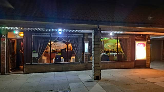 Dining at Mehfil Indian Brasserie in doncaster