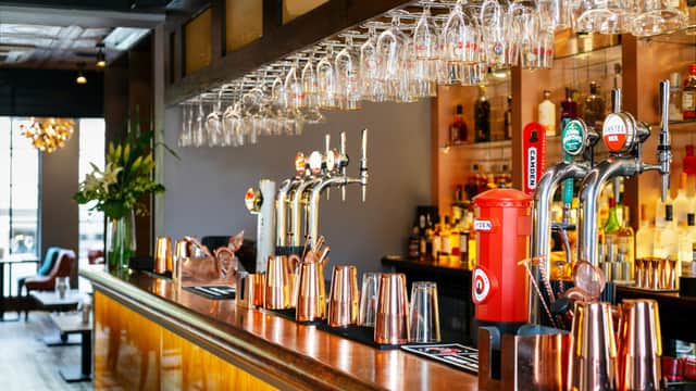 Food & drink at Alibi Bar & Restaurant in halifax