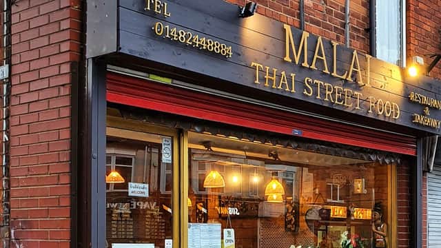 Dining at Malai Thai Street Food in hull