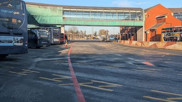 Bus Stop at Barnsley Interchange - Bus Stops in barnsley
