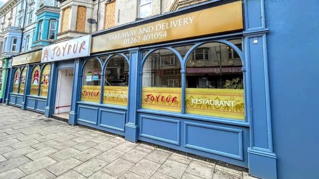 Dining at Joypur Restaurant in bridlington