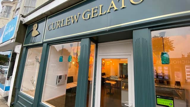 Curlew Gelato lounge - Ice Cream Shops in filey