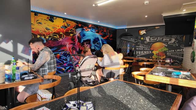 Dining at Texas Burger Bridlington in bridlington