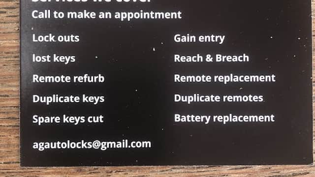 AG Auto Locks and Residential - Locksmiths in horsforth