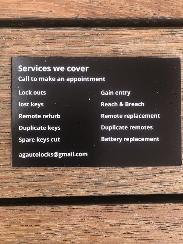 AG Auto Locks and Residential