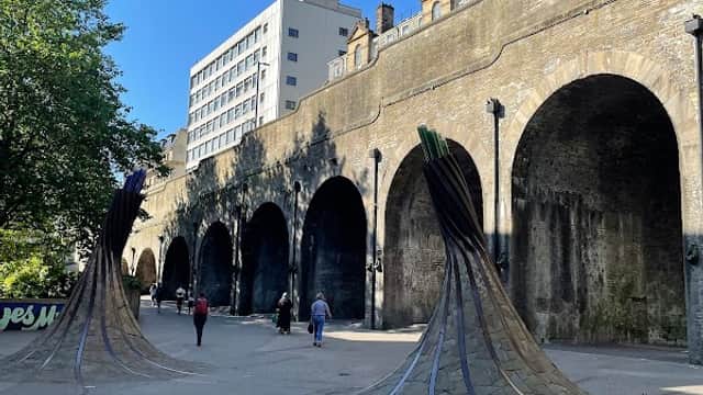 Forster Square Illuminated Arches - Attraction in bradford