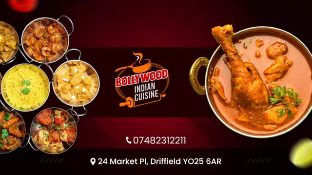 Dining at Bollywood Indian in great driffield