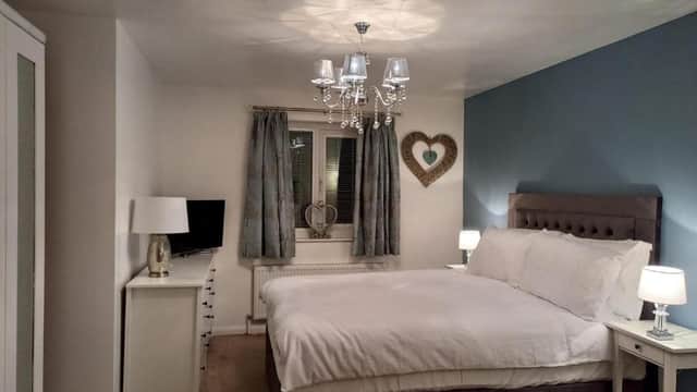 Accommodation at Charming Wentworth Lodge with countryside views in rotherham