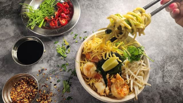Dining at Ramenoodle in barnsley
