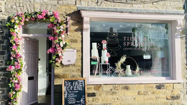Cafe Tiers and Sprinkles in leyburn