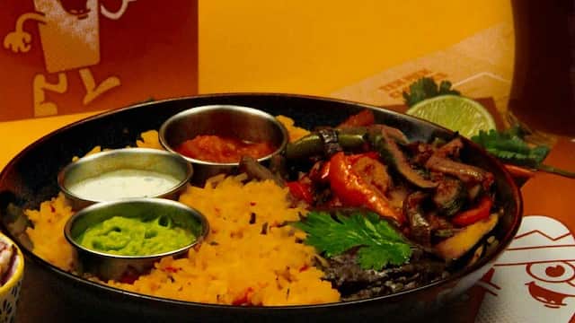 Dining at Fired Up Cantina Kitchen in selby