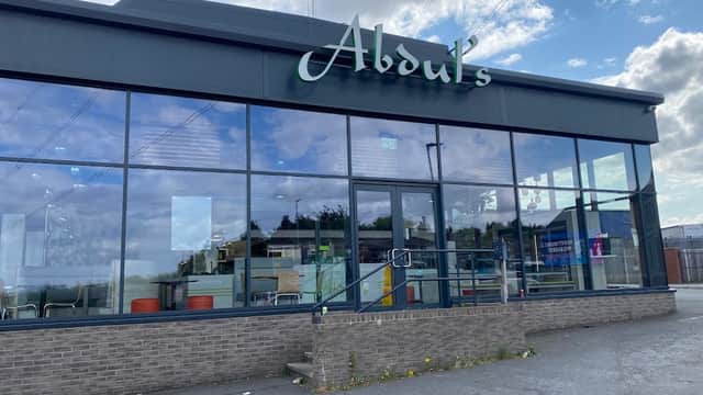 Dining at Abdul's in wakefield