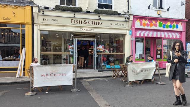 Dining at Mr Chippy in heworth