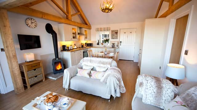 Accommodation at Hare Cottage in finghall