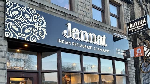 Dining at Jannat Restaurant in huddersfield