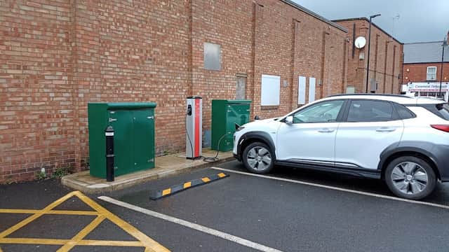 E.ON Charging Station - EV Charging in selby