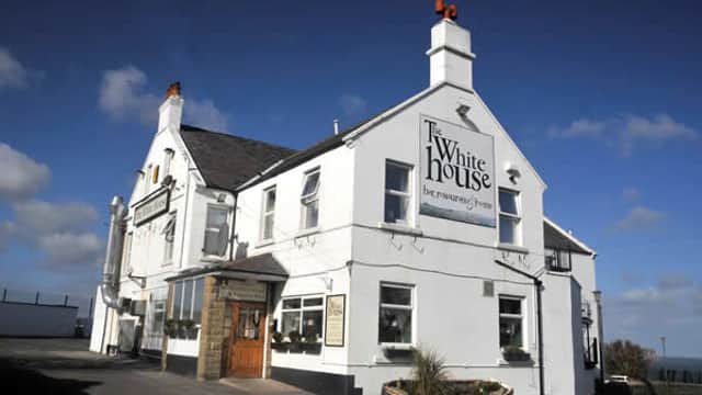 Dining at The White House Restaurant in ewe cote whitby