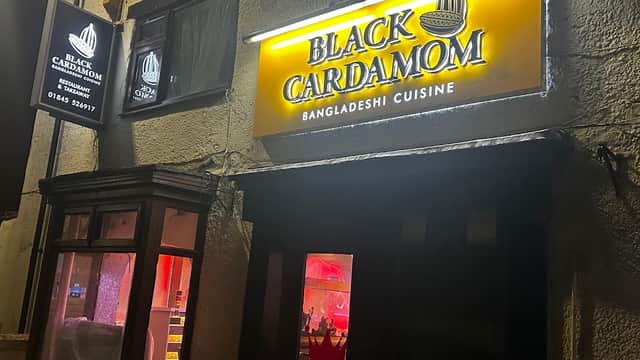 Dining at Black Cardamom Thirsk in thirsk