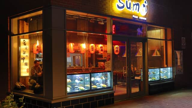 Dining at Sumo Pan Asian(Beverley) in beverley