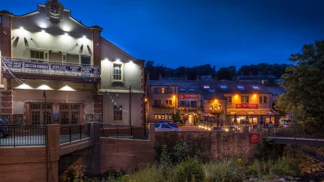 Accommodation at The Old Bridge Inn in jackson bridge