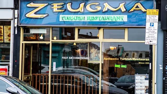 Dining at Zeugma in sheffield