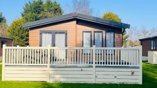 Accommodation at Barakah Lodge with Hot Tub in allerthorpe
