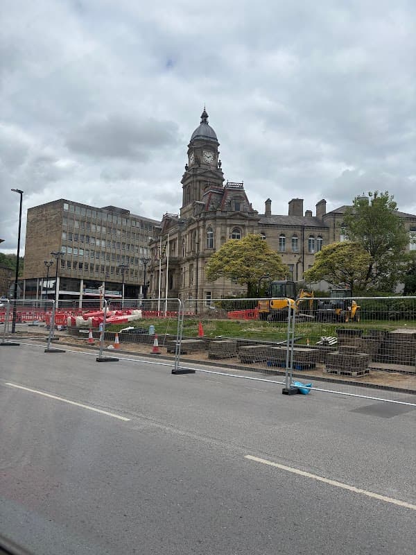 Dewsbury Market Place railway station - site of