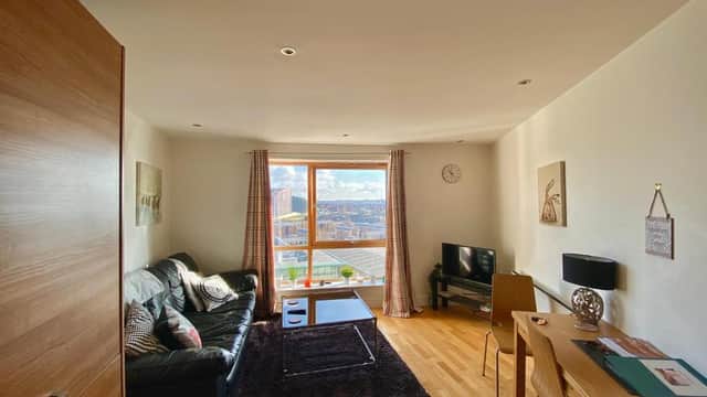 Accommodation at Clarence Dock Apartment in leeds