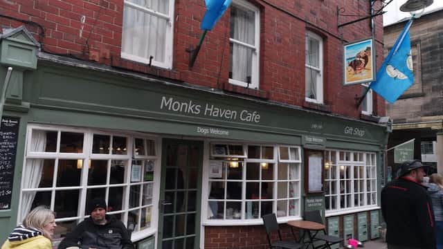 Cafe Monks Haven in whitby
