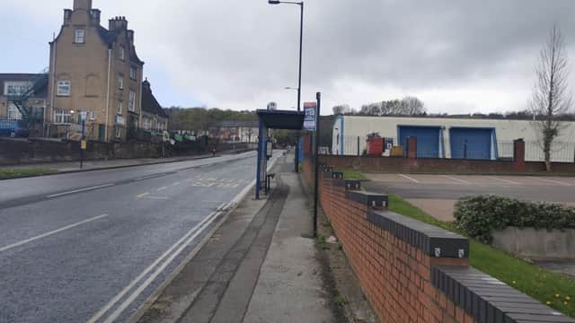 Bus Stop at Jenkin Road/Meadowhall Road - Bus Stops in carbrook