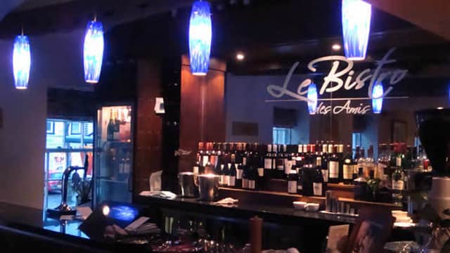 Dining at Le Bistro des Amis in skipton