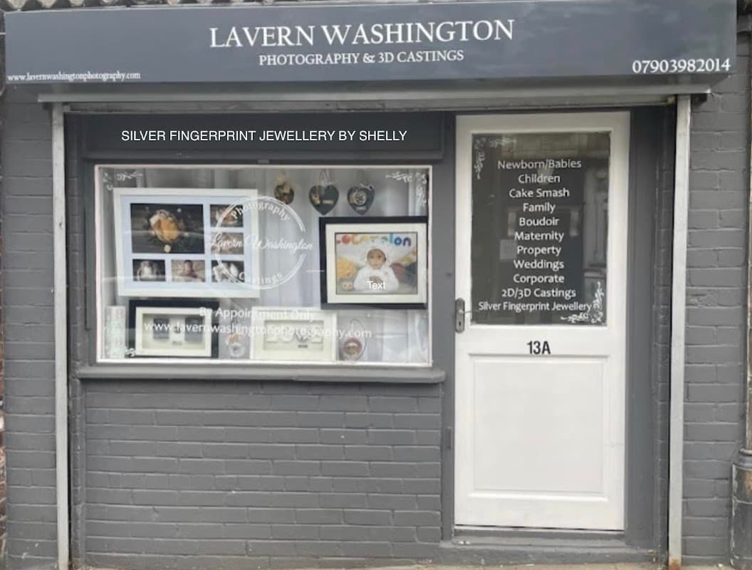 Silver Fingerprint & Memorial Jewellery by Shelly