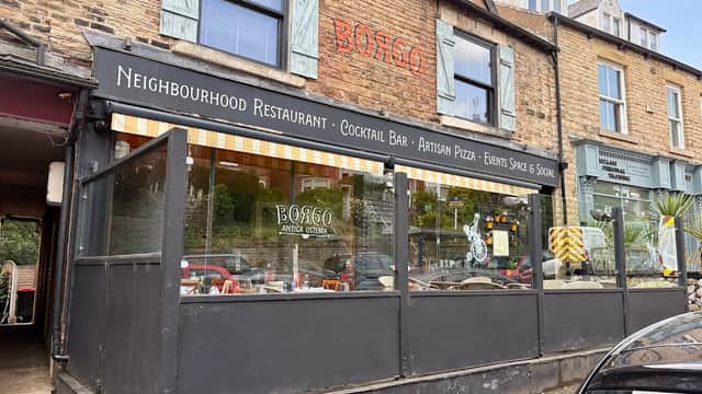 Dining at Borgo Antica Osteria in sheffield