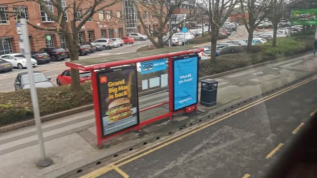 Bus Stop at Southbank F - Bus Stops in leeds