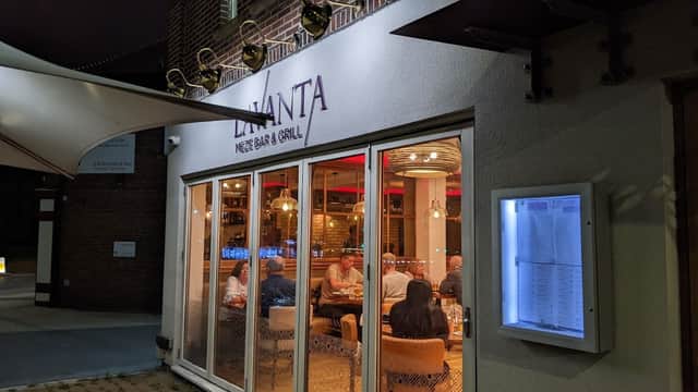 Dining at Lavanta Meze Bar & Grill in headingley