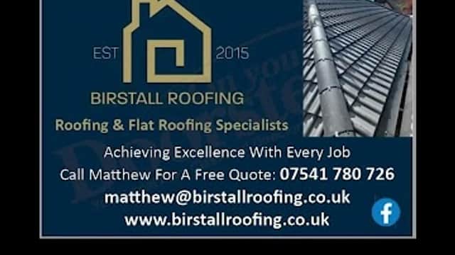 Birstall roofing - Roofers in batley