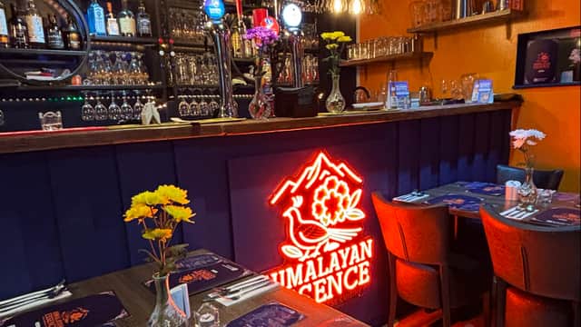 Dining at Himalayan Essence in garforth