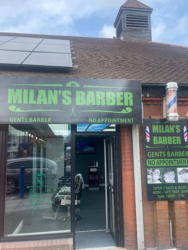 Milan’s barber